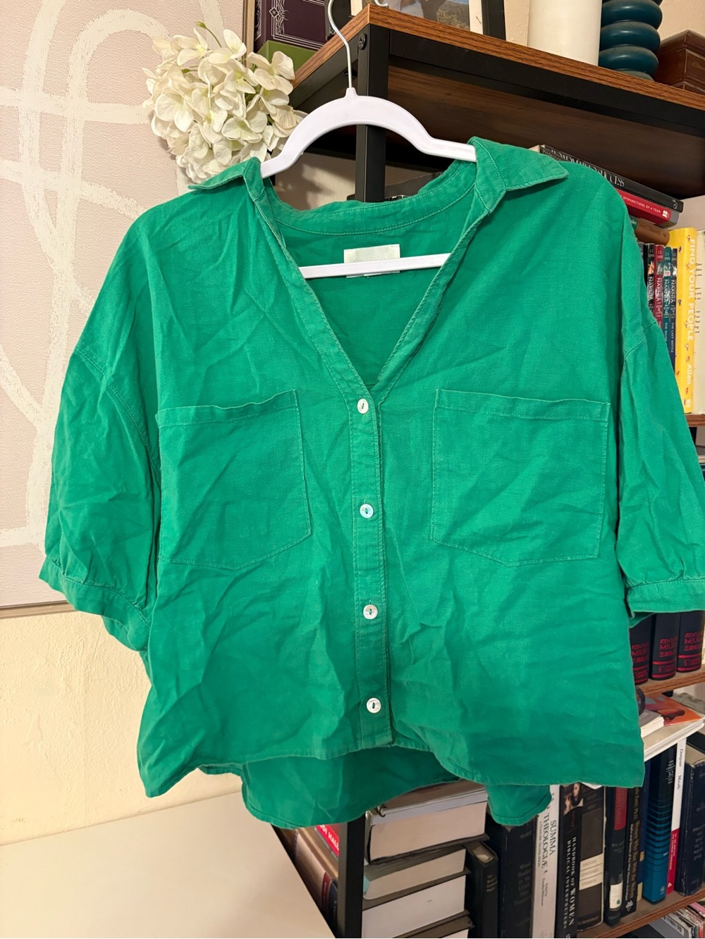 EVERY Green Button-Up Shirt